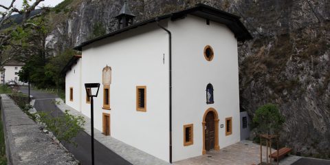 Chapelle de La Bâtiaz, Martigny, Suisse